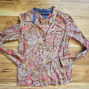 Tommy Hilfiger Paisley Button Down